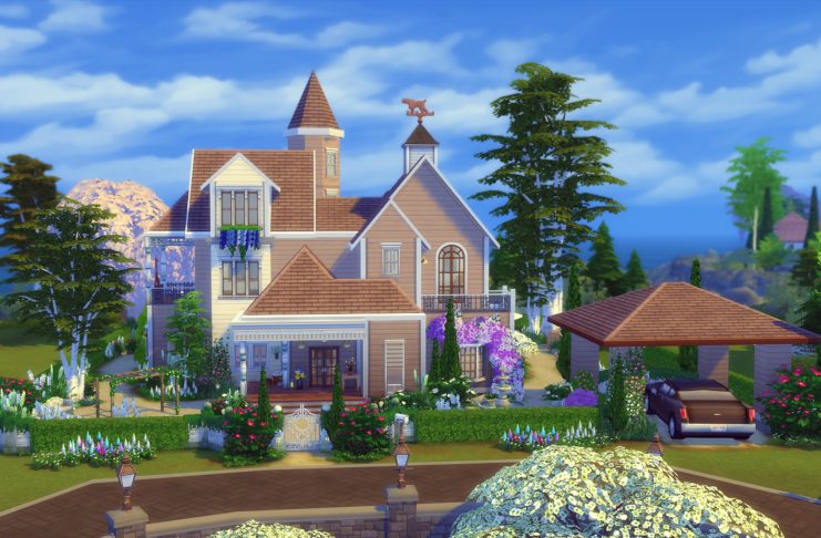 construction maison sims 4 diego