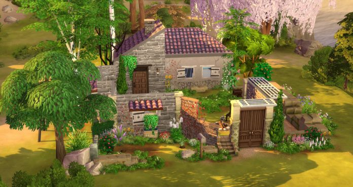 sims 4 ruine camping téléchargement
