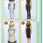 tenues complètes 3 sims 4 heure de gloire