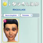 maquillage intégral simette heure de gloire