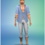 sirène sims 4 triton